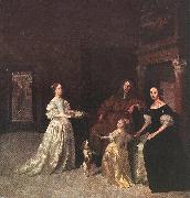 OCHTERVELT, Jacob A Family Group wer8 china oil painting reproduction